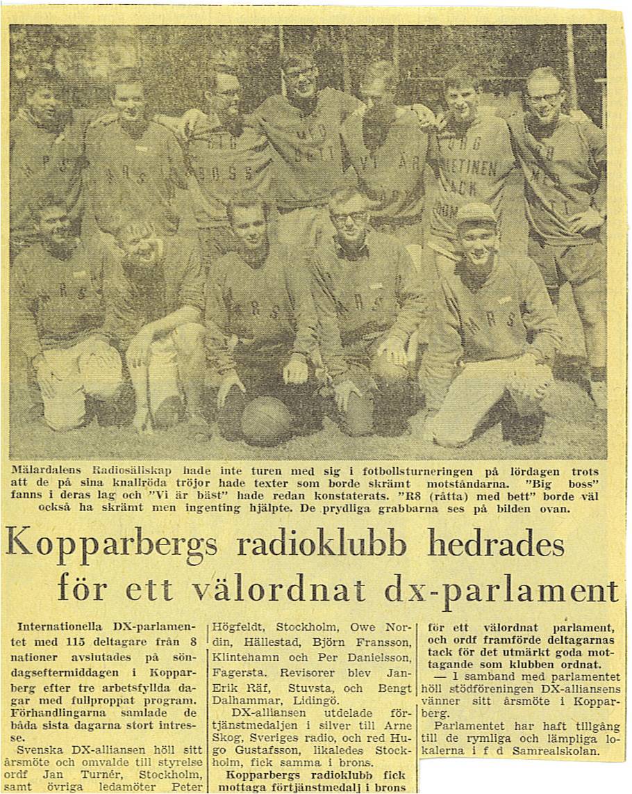 DXP Kopparberg 1964 fotboll